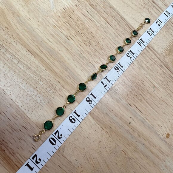 Vintage Swarovski Bracelet, Holiday Classic, Crystal, Gothic, Fairy, Cottagecore - Picture 5 of 13